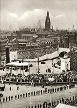 Opening of the Mersey Tunnel, Liverpool