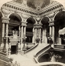 'Stairway in Grand Opera House, Paris