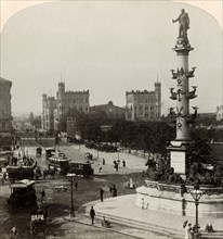 'The Tegetthoff Monument, in the Prater-Stern