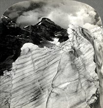 'Glacial View in the Canadian Rockies,