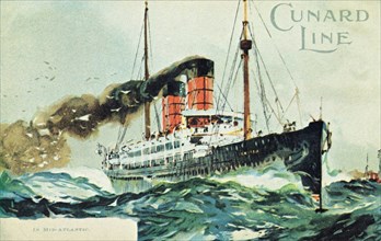 'Cunard Line, In Mid-Atlantic'