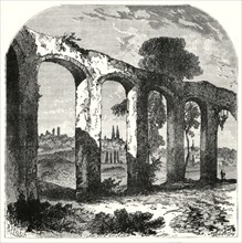 'Aqueduct at Poitiers, of Old the Capital of the Pictones'