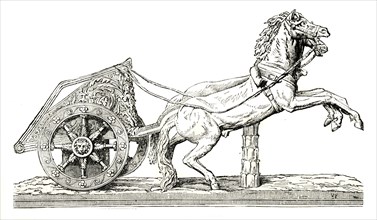 'Roman Racing Chariot',1890