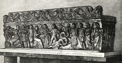 'Roman Sarcophagus',1890