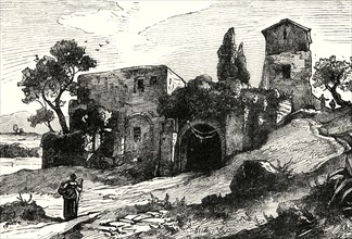 'View from the Gardens of Sallust',1890