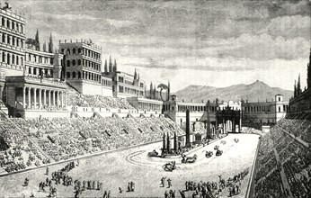 'The Circus Maximus (restoration)',1890