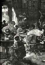 'A Roman Banquet',1890