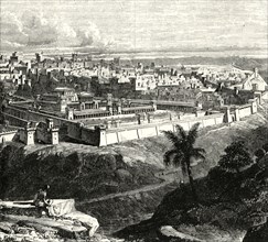 'Jerusalem in the Time of Jesus Christ, Showing the Temple as restored by Herod the Great'