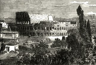 'Ruins of the Colosseum, from the Palatine'
