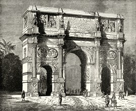 'Arch of Constantine',1890