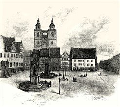'The Market Square, Wittenberg'