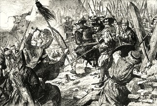 'Final Assault of the Turks in their First Siege of Vienna (1529)',1890