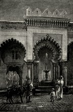'Colonnade of the Mosque of Djamaa-El-Kebir, Algiers'