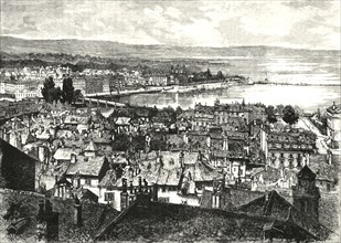 'Geneva, Looking Towards The Lake'