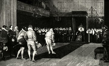 'Queen Elizabeth Receiving the French Ambassadors after the Massacre of St,