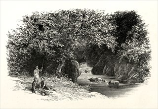 'On the Dargle', c1890