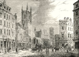 'The Old Bank of England, Looking from the Mansion House'
