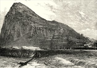 'The Rock of Gibraltar',1890