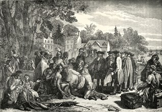 'Penn's Treaty with the Indians',1682