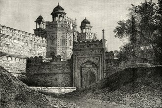 'The Palace of the Mogul Emperors, Delhi', 1890.   Creator: Unknown.