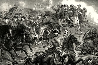 'George II, at the Battle of Dettingen'