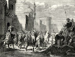 'The Saracens Leaving Narbonne, Restored to the Franks'