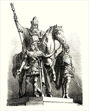 'Equestrian Statue of Charlemagne, Paris'