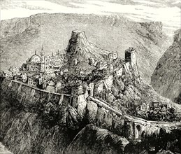'Citadel and Palace of the Ancient Kings of Bulgaria at Tirnova",1890