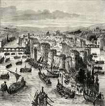 'Siege of Paris by the Norsemen',-845