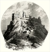 'Edinburgh Castle, As It Was Before the Siege of 1573'