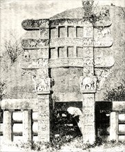 'East Gate of the Great Stupa of Sanchi',1890