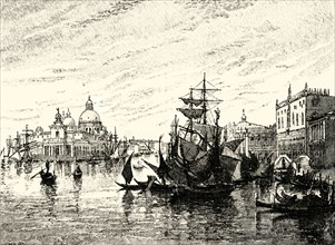'Venice: View from the Riva Degli Schiavoni',1890