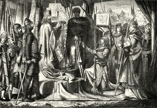 'Investiture of Henry Jasomirgott as First Duke of Austria',-1156