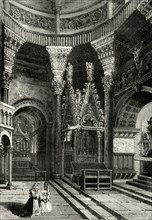 'Interior of the Cathedral of Spalatro (Formerly Temple of the Palace of Diocletian)',1890