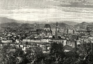 'View of Florence from the Belvedere',1890