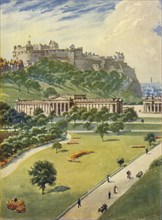 'Edinburgh Castle', c1948