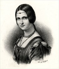 'La belle Feronnaire', c1830