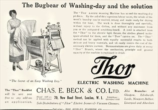 'Thor: Electric Washing Machine - Chas E,