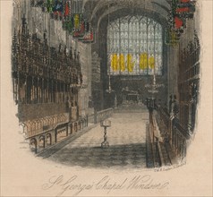 'St. George's Chapel Windsor', 19th century. Creators: Unknown, C&E Layton.