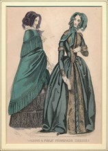 'Walking & Public Promenade Dresses', c19th century. Creator: Unknown.
