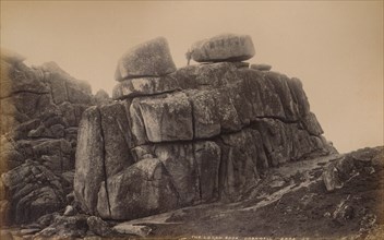 'The Logan Rock, Cornwall', 1929. Creator: Unknown.