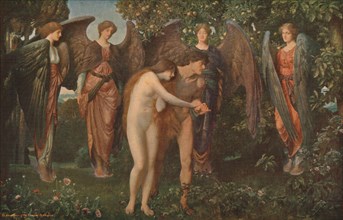 'The Expulsion of Adam and Eve from Eden', 1897, (c1930).  Creator: Arthur Trevethin Nowell.
