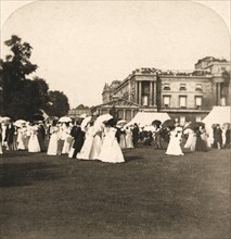 'Garden Party, Buckingham Palace, London, England', 1900.  Creator: Works and Sun Sculpture Studios.