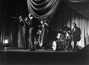 The Gerry Mulligan Quartet, London Tour, early 1960s.  Creator: Brian Foskett.
