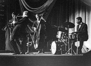 The Gerry Mulligan Quartet, London Tour, early 1960s.  Creator: Brian Foskett.