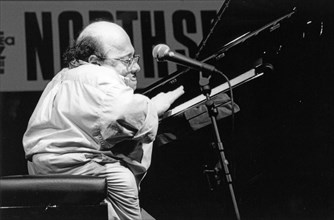 Michel Petrucciani, North Sea Jazz Festival, The Hague, Netherlands, 1998.  Creator: Brian Foskett.