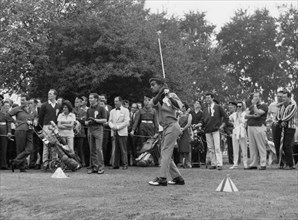 Sammy Davis Jr, Pro-Am Golf, North London, 1962. Creator: Brian Foskett.