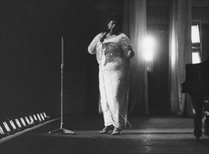 Ella Fitzgerald, London, 1963. Creator: Brian Foskett.