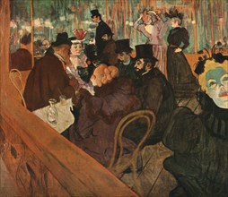 'At the Moulin Rouge', 1892, (1952). Creator: Henri de Toulouse-Lautrec.