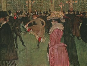 'At the Moulin Rouge: The Dance', 1890, (1952). Creator: Henri de Toulouse-Lautrec.